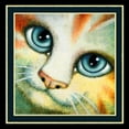 thumbnail image 2 of Seeley, Laura 12x12 Gold Ornate Wood Framed with Double Matting Museum Art Print Titled - Tomato Bisque (Detail), 2 of 4