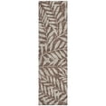 thumbnail image 2 of Addison Rugs Chantille Indoor/Outdoor Transitional Floral Brown Washable Runner Rug, 2'3" x 7'6", 2 of 6