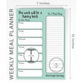 thumbnail image 5 of Inkdotpot Weekly Meal Planner Notepad 7"x10 , "This Week Will Be A Yummy Week" Magnetic Meal Planning Pad with Tear Off Grocery Shopping List for Fridge- Kitchen & Home - 54 Sheets -VN, 5 of 8