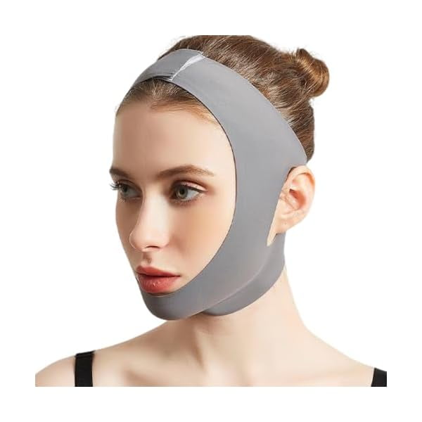 AoVoTo Chin Strap for Sleeping,Reusable V Line Lifting Mask for Women, Chin Strap for Double Chin for Women, Breathable and Comfortable Double Chin Reducer