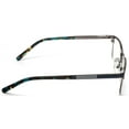 thumbnail image 4 of Tango Optics Cateye Metal Eyeglasses Frame Luxe RX Stainless Steel Jocelyn Burnell Blue For Prescription Lens -, 4 of 7
