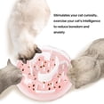 thumbnail image 4 of Comedero Lento Interactivo Rompecabezas para Gatos PetPrime Rosa, 4 of 6