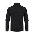 thumbnail image 3 of Vedolay Sweaters for Young Men Vintage Sweatshirt Male Pullover Tops Black,M, 3 of 3