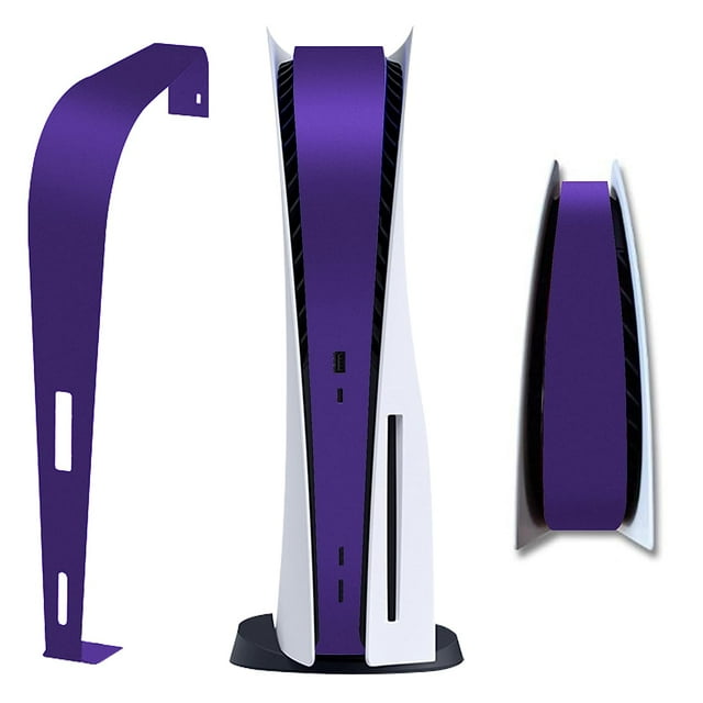 Middle Skin for PS5 Console, Integral PS5 Disc Version Host Middle Strip Sticker, Console Center Part Protection Strip Film, Middle Sticker Accessories Durable Scratch Resistant