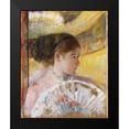 thumbnail image 2 of Cassatt, Mary 15x18 Black Modern Framed Museum Art Print Titled - At The Theater 1879, 2 of 5