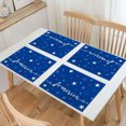 thumbnail image 4 of 4th of July Decorations, 4PC Placemats Independence Day Flag Placemats Home Kitchen Insulated Linen Western Placemats, 4 of 6