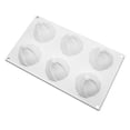 thumbnail image 1 of Toystoory Molde de silicona para pastel, sombrero de Navidad, bandeja para hornear, forma de tapa de Navidad, bandeja para tortitas de Chocolate, Kits de decoración para fiestas No.01 Toystoory HA008510-01, 1 of 6