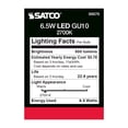 thumbnail image 6 of 6.5W 120V LED MR16 25' Beam Spread GU10 base 2700K Warm White Lamp, 6 of 8