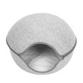 thumbnail image 2 of Lit Troglodyte pour Chat Semi Fermé Lavable avec Coussin pour Toutes les Saisons, 2 of 14