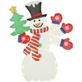 thumbnail image 1 of Outsunny 4FT Lighted Snowman, Christmas Decoration for Outdoor Holiday, 1 of 10