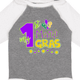 thumbnail image 4 of Inktastic My 1st Mardi Gras with Dots Boys or Girls Long Sleeve Baby Bodysuit, 4 of 5