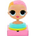 L.O.L. Surprise! O.M.G. Styling Head Neonlicious with StickOn Hair for