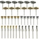 thumbnail image 1 of Kit de Cepillos de Rueda de Alambre de Acero Inoxidable 36 Piezas Nikou, 1 of 9
