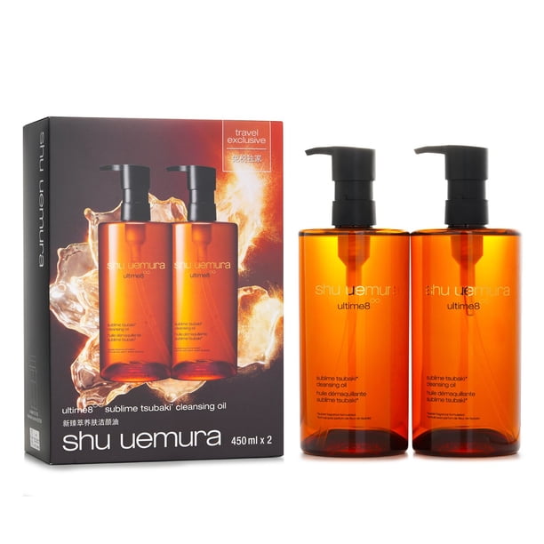Aceite Limpiador Shu Uemura Ultime8 Sublime Beauty 450 ml x2