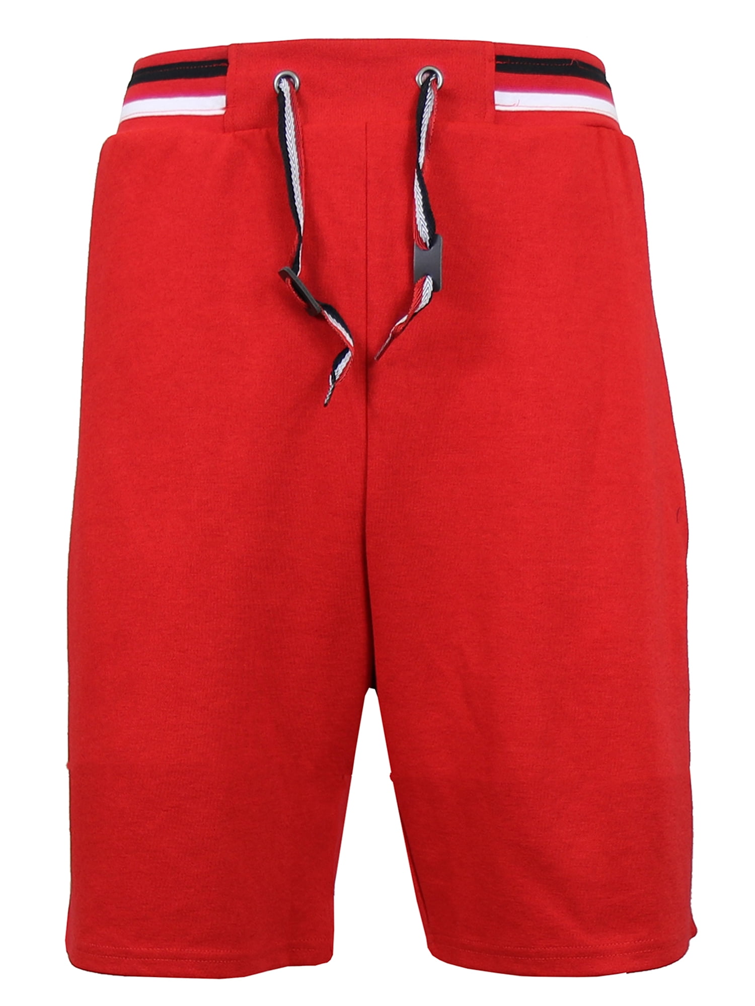 men's tech jogger shorts with zipper side pockets