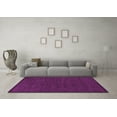 thumbnail image 3 of Ahgly Company Indoor Rectangle Solid Pink Modern Area Rugs, 8' x 10', 3 of 4