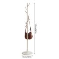 thumbnail image 4 of Sonew Coat Rack , Clothes Hanger,Wooden Hanger Floor Standing Coat Rack Home Furniture Clothes Round Base Rack, 4 of 8