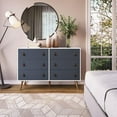 thumbnail image 4 of Manhattan Comfort Amber Double Dresser with Faux Leather Handles, 4 of 7