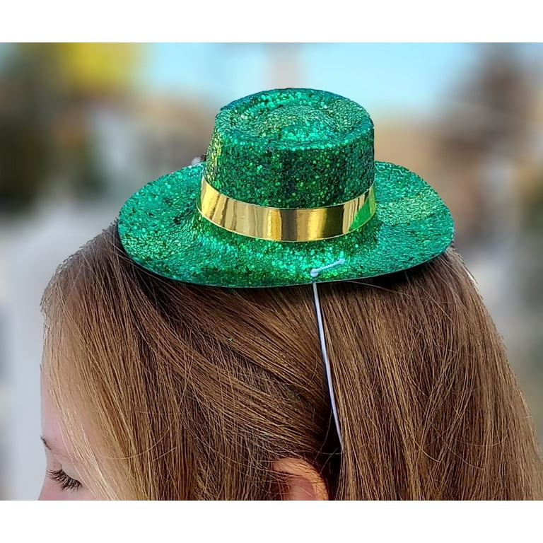 Paddys Day Mini Glitter Top Hat Paddys Day Mini Glitter Top Hat