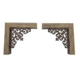 thumbnail image 1 of Ensemble de 2 Corbeaux Gris Vieillis, 1 of 1