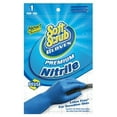 thumbnail image 2 of Big Time Products 12111-26 Nitrile Gloves, Latex-Free, Blue With Flocked Cotton Lining, Small, Pr., 2 of 2