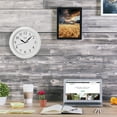 thumbnail image 4 of Equity 10 Inch Traditional Basics White Quartz Analog Wall Clock, 25201, 4 of 4