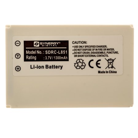 Logitech 190582-0000 Remote Control Battery Li-Ion, 3.7 Volt, 1300 mAh, Ultra Hi-Capacity Battery - Replacement For Logitech L-LU18 and F12440056 Remote Control (Best 3.7 Volt Battery)