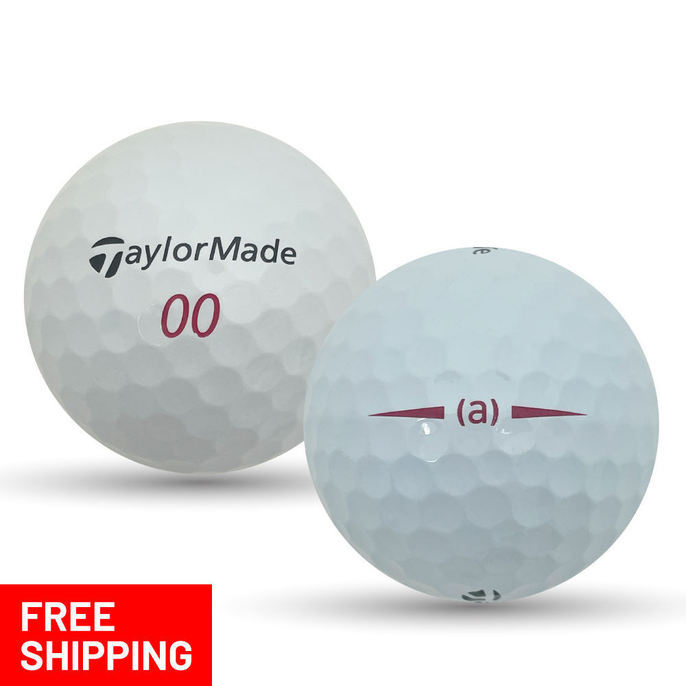 36 Taylormade Project (a) 5A Used Recycled Golf Balls, White, by