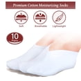 thumbnail image 2 of Calcetines hidratantes Geyoga Overnight para pies secos, 10 pares, 2 of 7