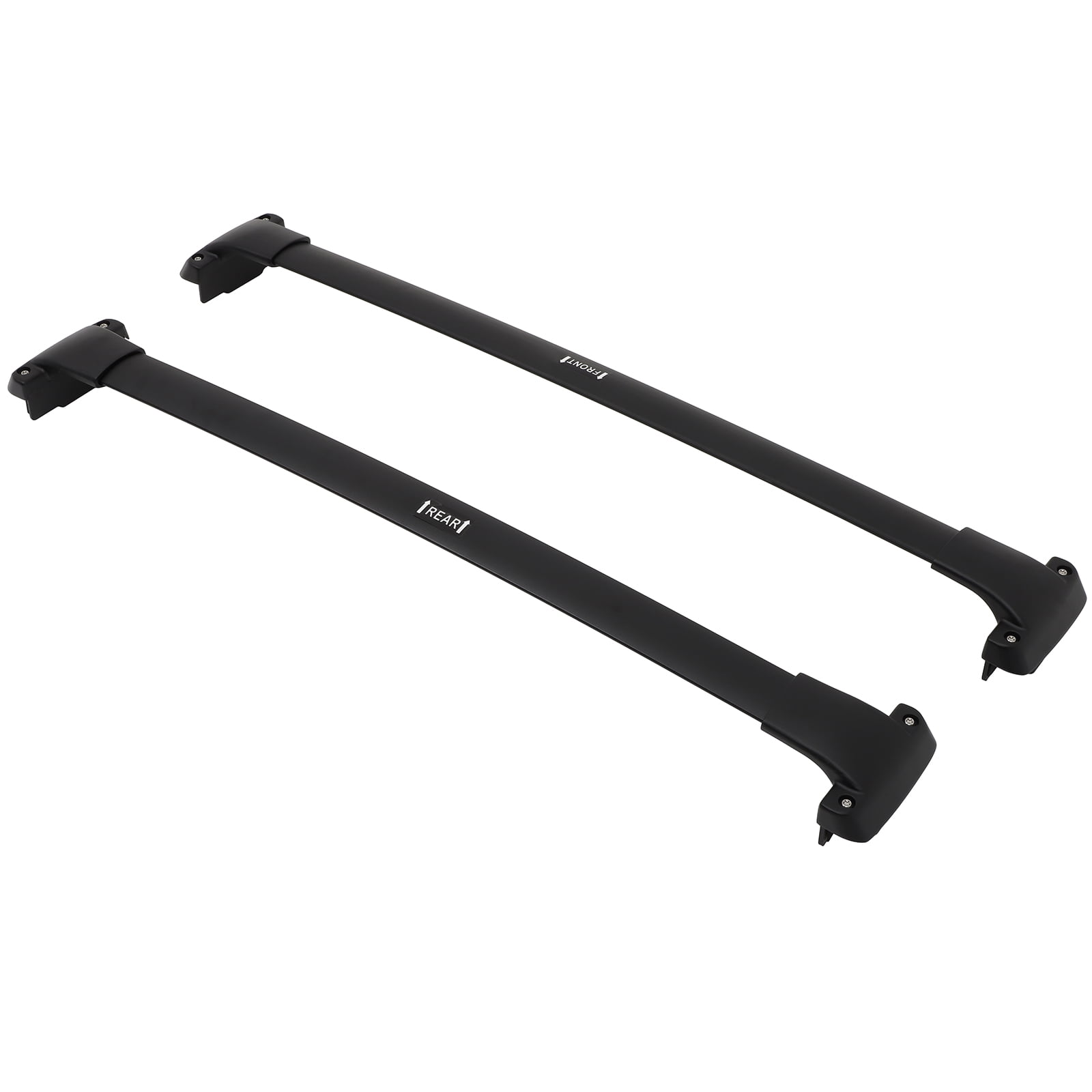 ECCPP Black Roof Rack Cross Bar Luggage Cargo Carrier Rails Fits For Jeep Cherokee 2015-2020 Roof Rack Crossbars