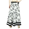 thumbnail image 2 of Phagun Dress Single Layer Cotton Magic Wrap Skirt Plus Size Long Sari Sarong, 2 of 4