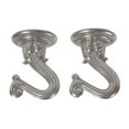 thumbnail image 2 of Westinghouse Lighting 7044400 2 Pack Pewter Swag Hooks, 2 of 2