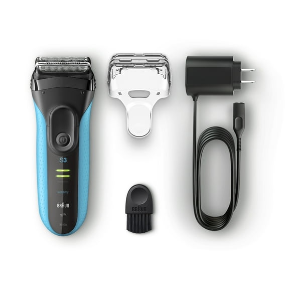Braun Series 3 ProSkin 3040s Wet&Dry Electric Shaver for Men, Rechargeable Electric Razor, Blue