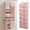 Baby Pink, variant on UPGRADED 6 Tiers Over The Door Organizer Hanging - 100D EXTRA THICK & 50lbs HUGE CAPACITY, 12 Side Mesh Pockets Over The Door Shoe Organizer, Hanging Closet Organizer (Dark Gray, 1pc)
