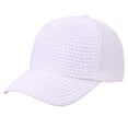 thumbnail image 2 of AJGRHE Bling Rhinestone Mesh Visor Cap, Canvas Baseball Cap for Women Adjustable Visor Hat Sparkle Denim Sun Hat Outdoor White One Size, 2 of 6