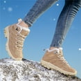 thumbnail image 6 of YOURDIARY Womens Mens Winter Hiking Shoes Comfortable Warm Anti-Slip Durable Snow Boots Plush, 6 of 9
