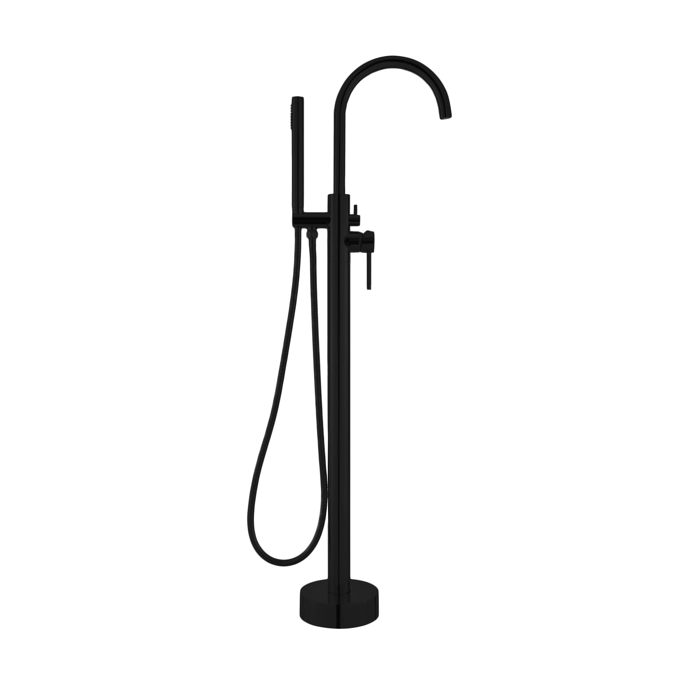 Dieppe Freestanding Bathtub Faucet in Matte Black
