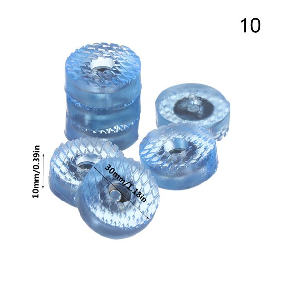 Clear Non-noise Silicone Pads Non-Slip Covers Rubber Furniture Leg Furniture Feet Table Chair Feet Cap Floor Protector 10