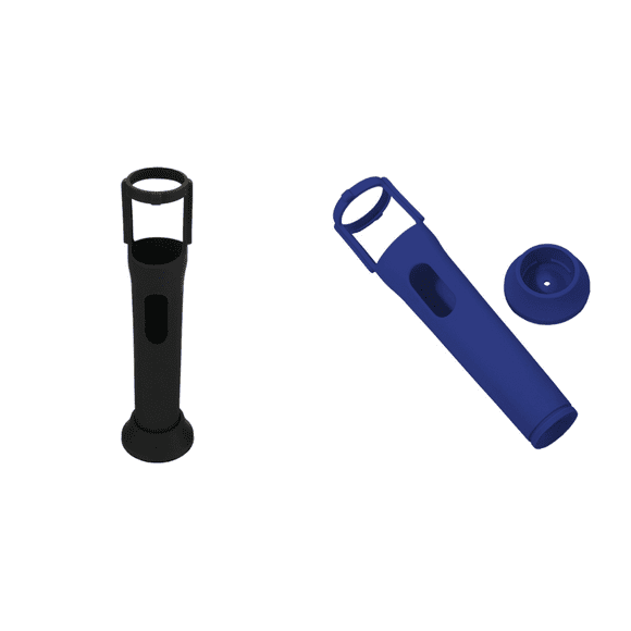 Peggybuy Silicone Case Anti-Rolling Protective Case for JBL PartyBox Wireless Microphone