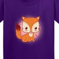 thumbnail image 4 of Inktastic Fox Girl Cute Woodland Animal Youth T-Shirt, 4 of 5