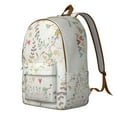 thumbnail image 2 of Sunflower Flowers Print Backpack for School College Work, Roomy Bookbag with Laptop Compartment, Durable Unisex Design for Daily Commute and Travel, Wonderful Gift for Students Professionals, 2 of 5