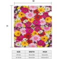 thumbnail image 6 of Daisy Flowers Pink Blossoms Mailbox Cover Magnetic Standard Size Letter Post Box Cover Wrap Oversize Decoration Welcome Home Garden Outdoor 21" Lx 18" W, 6 of 6