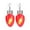 E, variant on Christmas Party Earrings - Luminous Light Up Bulb Tree Earrings for Holiday Celebrations - Flashing Festive Accessories for Christmas Party