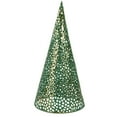 thumbnail image 3 of Northlight Christmas Cone Trees - 16" - Green and Gold - Set of 3, 3 of 4
