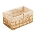 thumbnail image 1 of Caja de almacenamiento Rectangular Sunnimix para Escritorio Dormitorio Caqui mediano, 1 of 8