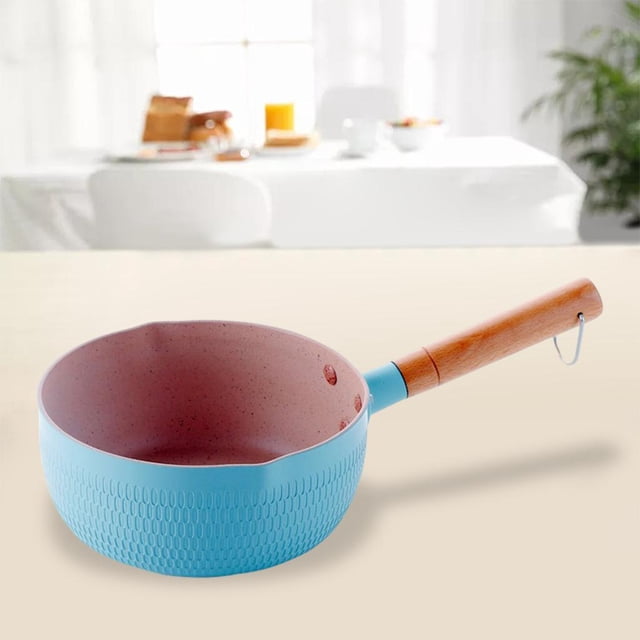 Sartén Antiadherente de Aleación de Aluminio, Sartén, Rollo de Huevo, Utensilios de Cocina Complementarios para , , para Sopa de Lech Azul Baoblaze Sartén