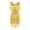 Gold, variant on Womens Sequin Tassel Flapper Dress Sleeveless Fringed Latin Salsa Ballroom Dance Dress Red L