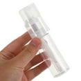thumbnail image 3 of FONDOTIN Dry Powder Pump Bottle Body Glitter Spray Transparent Plastic Dispensing Powder 1Set, 3 of 8