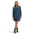 thumbnail image 3 of Lee Women's and Women's Plus Heritage Western Denim Dress, Sizes XS-4X, 3 of 8