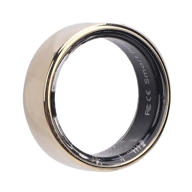 Tracking Smart Ring Touch Control Body Temperature Tracking Message Reminder Fitness Tracker Ring Support Multi Sports Modes 5ATM for Cycling Hiking Running